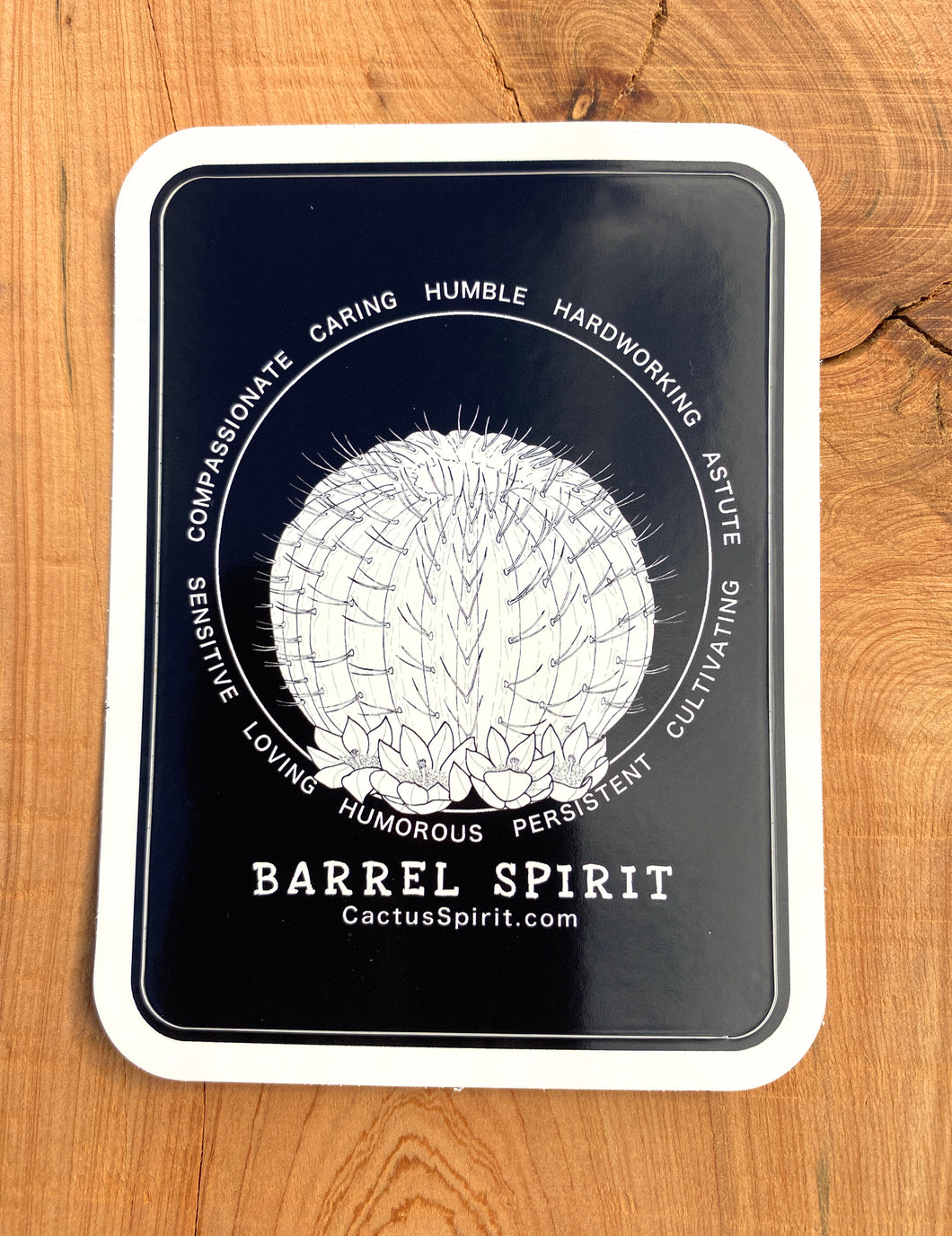 Barrel Spirit Sticker 2.55