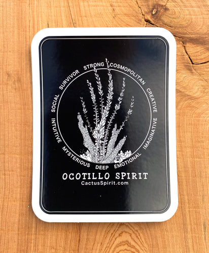 Ocotillo Spirit Sticker 2.55
