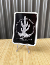 Load image into Gallery viewer, The Saguaro Spirit Sticker is a versatile piece of original cactus art.
